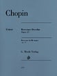 Berceuse in D-flat Major, Op. 57 piano sheet music cover